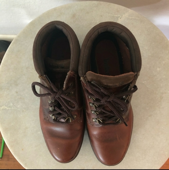 Timberland Brown Leather Work/Hiking Lace Up Boots - Picture 4 of 6